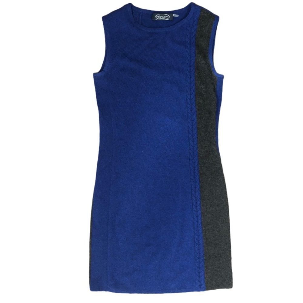 MAGASCHONI‎ COLORBLOCK CASHMERE DRESS S